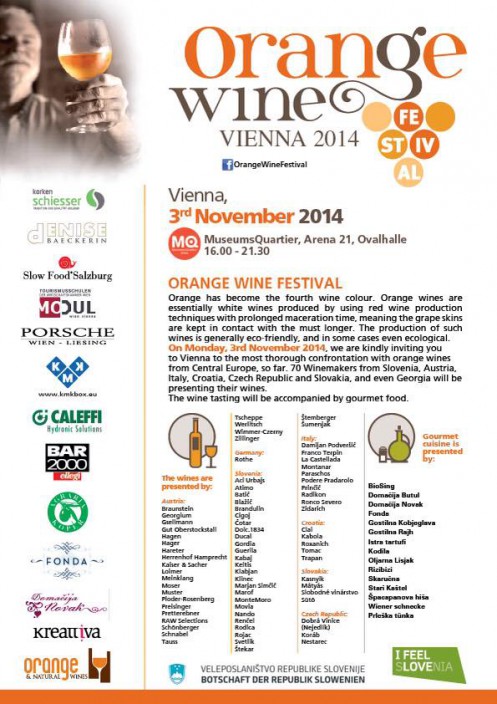Orange Wine Festival, 2014, Vienna Austria