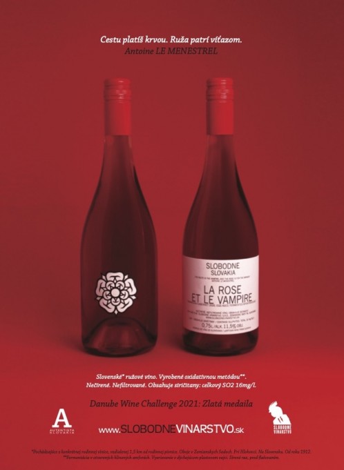 la rose et le vampire - zlato na Danube wine challenge 2021